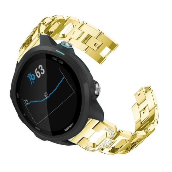 Garmin Forerunner 245 X-Formet Rhinsten Urrem - Guld Gold