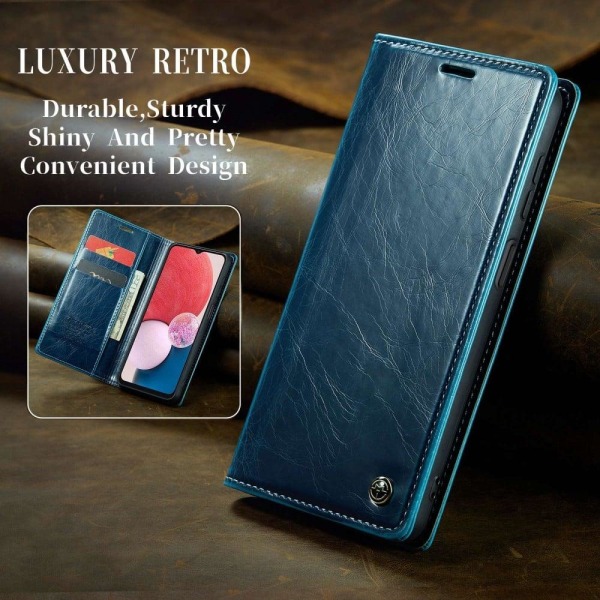 CaseMe Samsung Galaxy A13 5G / 4g / A04s Smooth Suojakotelo - Si Blue