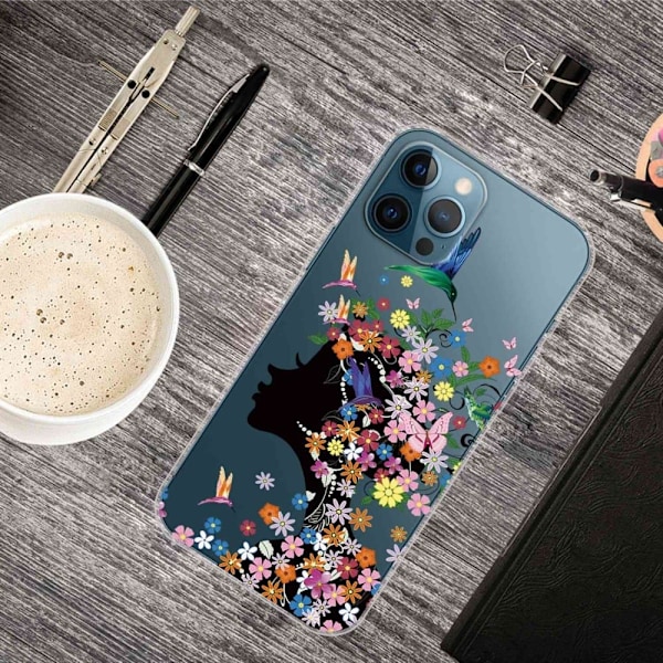 Deco iPhone 14 Pro Max skal - Skönhet multifärg