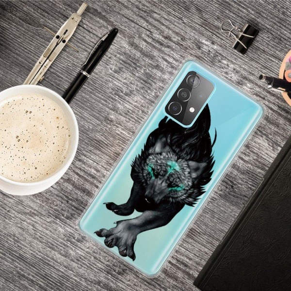Deco Samsung Galaxy A72 5G case - Black Wolf Black