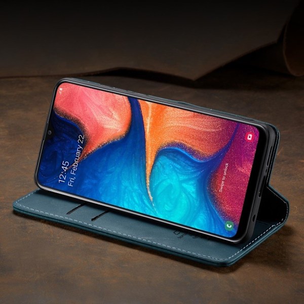 CaseMe vintage Samsung Galaxy A20e fodral - Blå Blå