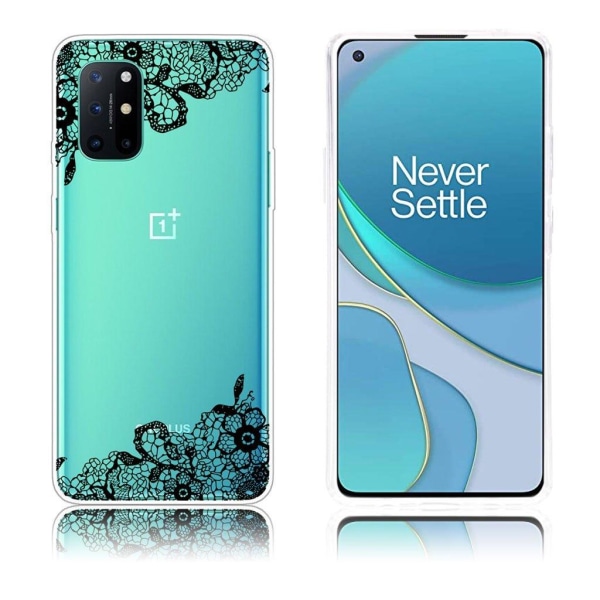 Christmas OnePlus 8T case - Lace Flower Black