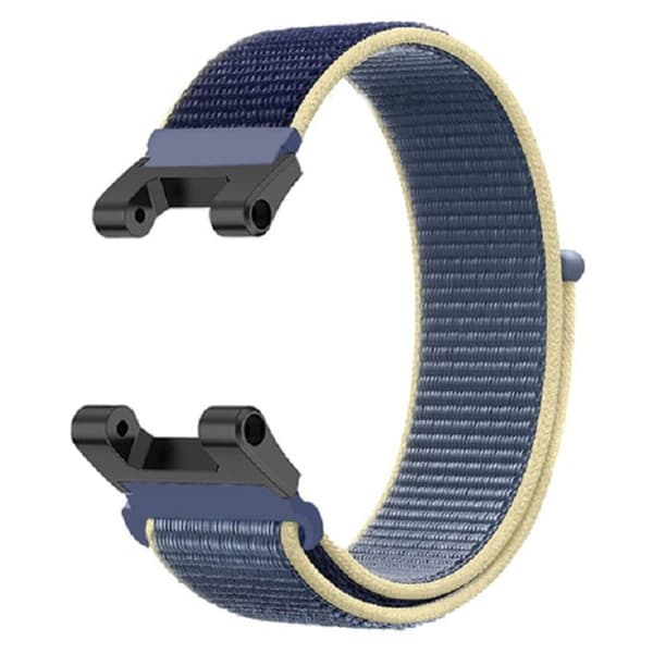 Amazfit T-Rex Pro / T-Rex / Ares elastinen nailon kellon hihna - Sininen Blue