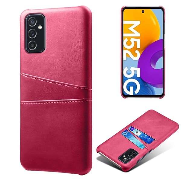 Dual Card Suojakotelo Samsung Galaxy M52 5G - Rose Pink