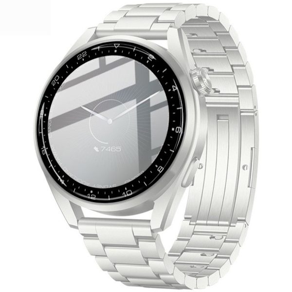 IMAK Huawei Watch 3 Pro black-edge screen protector Transparent