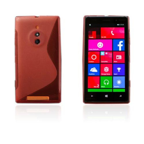 Lagerlöf (Punainen) Nokia Lumia 830 Suojakuori Red