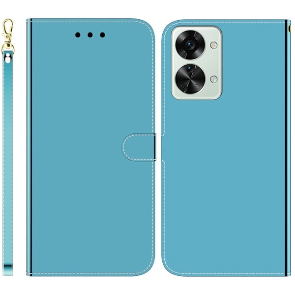 Mirror OnePlus Nord 2T flip case - Sininen Blue