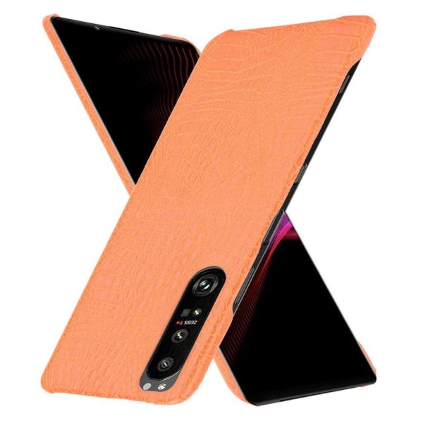 Croco Sony Xperia 1 III skal - Orange Orange