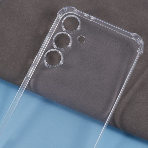 Erittäin ohut läpinäkyvä kotelo Samsung Galaxy S24 FE Transparent