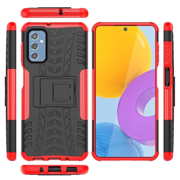 Offroad Suojakotelo Samsung Galaxy M52 5G - Punainen Red