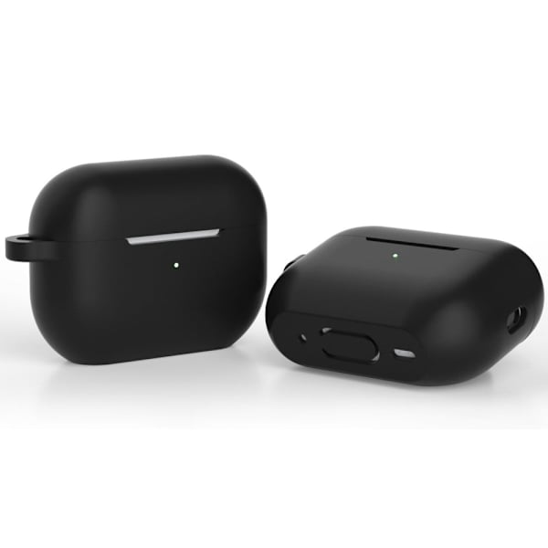 AirPods Pro 2 simpelt silikoneetui - Sort Black