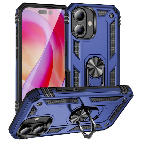 Bofink Combat iPhone 16 cover - Blå Blue