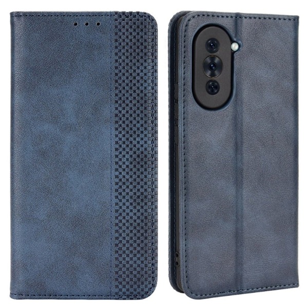 Bofink Vintage läder Huawei nova 10 fodral - Blå Blå