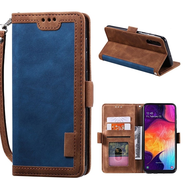 Surburbian Samsung Galaxy A50 kotelot - Sininen Blue