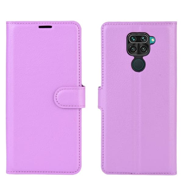 Classic Xiaomi Redmi Note 9 flip etui - Lilla Purple