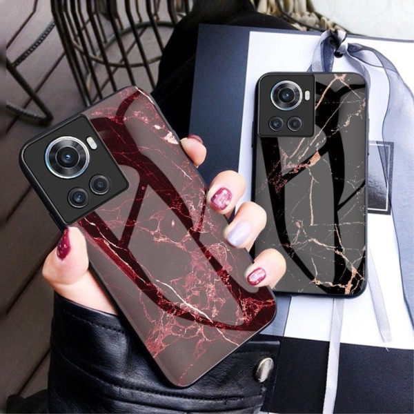 Fantasy Marble OnePlus Ace cover - Smaragd Marmor Green