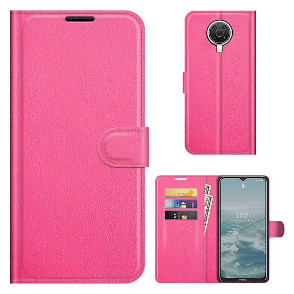 Classic Nokia G20 Flippetui - Rose Pink