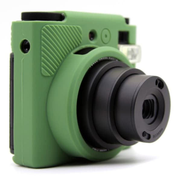 Fujifilm Instax Mini 99 Camera Case Anti-Drop Soft Silicone Protective Cover - Green Green