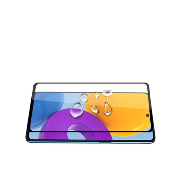 MOCOLO HD Samsung Galaxy M52 5G skærmbeskytter i hærdet glas - Sort Udgave Transparent