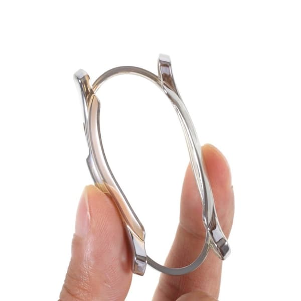 Samsung Galaxy Watch 4 Classic (42mm) galvaniseret TPU-cover - Sølv Silver grey