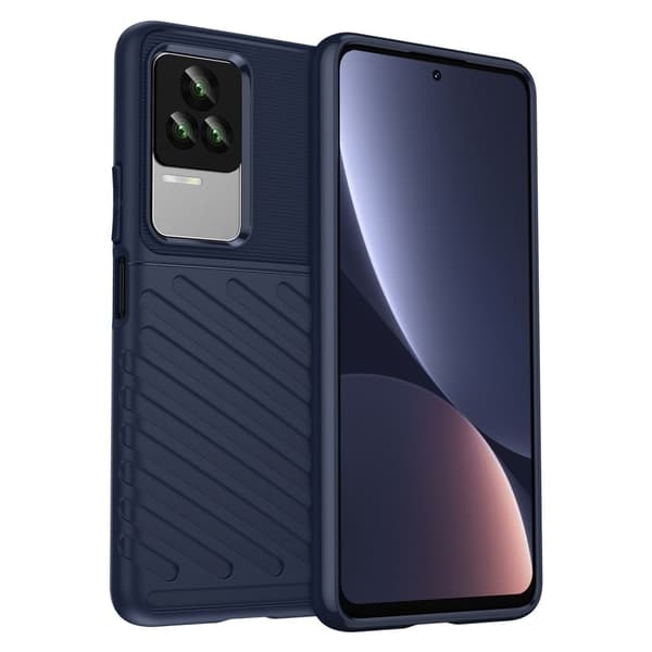 Thunder Xiaomi Redmi K50 / Xiaomi Redmi K50 Pro deksel - Blå Blue