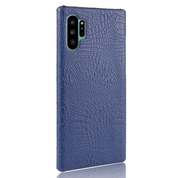 Croco Samsung Galaxy Note 10 Plus skal - Blå Blå