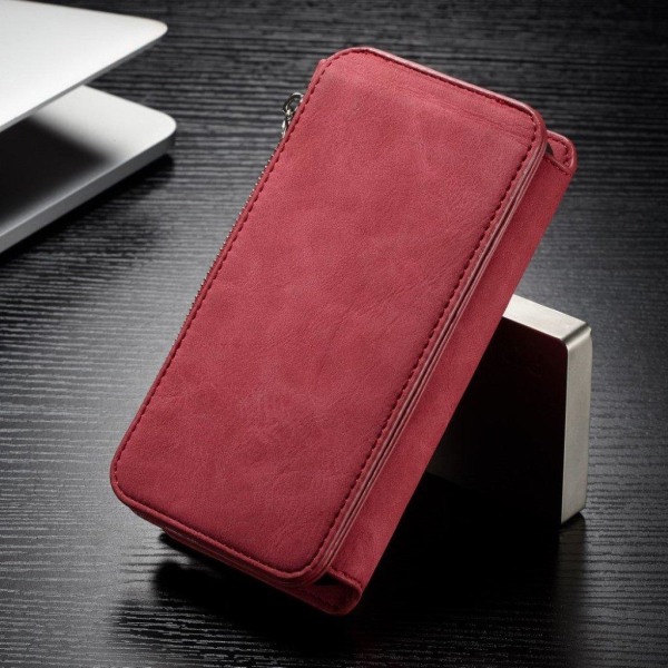 CaseMe 2-i-1 iPhone Xs fodral med plånbok - Röd Röd