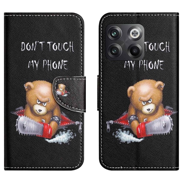 Wonderland OnePlus Ace Pro / 10t Flip Etui - Bjørn Black