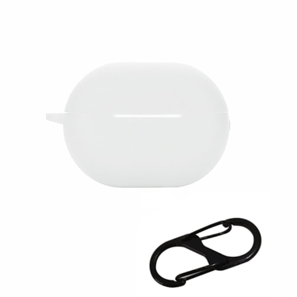 Huawei FreeBuds Pro 2 silikonetui med spenne - Hvit White