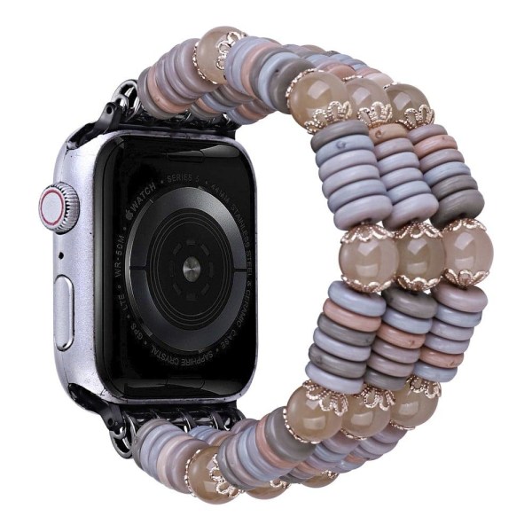 Apple Watch Series 8 (45mm) / Watch Ultra flake bead style watch Brown