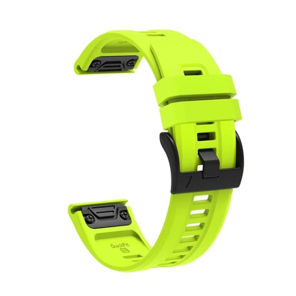 Garmin Fenix 7X klokkerem i silikon - Grønn Green