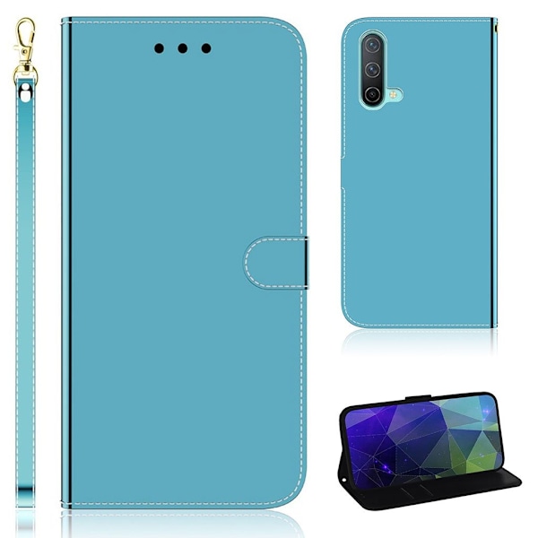Mirror OnePlus Nord CE 5G Läppäkotelo - Sininen Blue
