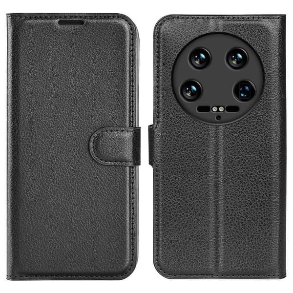 Classic Xiaomi 14 Ultra flip etui - Svart Black