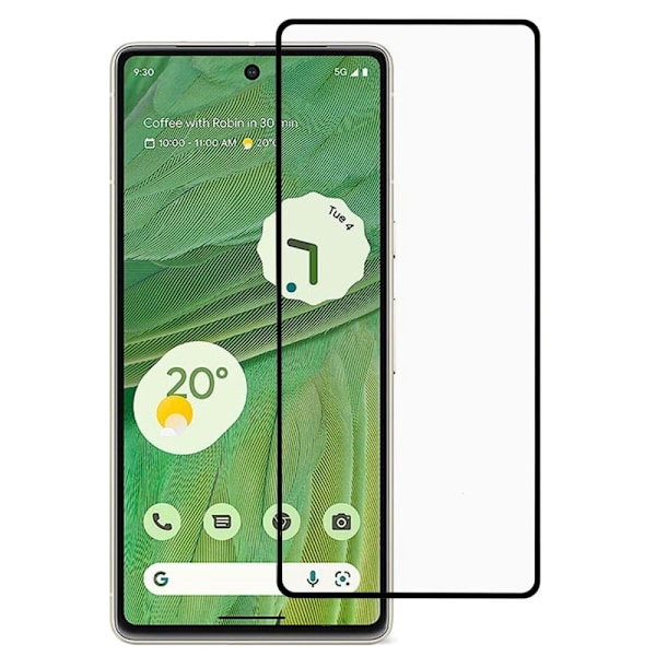 Google Pixel 7 kosketusherkkä ja temperoitu suojalasi Transparent