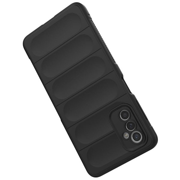 Mjukt greppformat Samsung Galaxy M52 5G skal - Vit Vit
