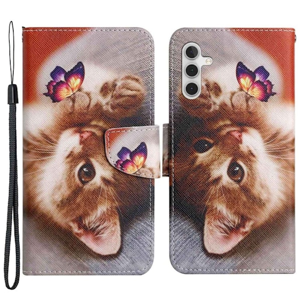 Wonderland Samsung Galaxy A14 fodral -Brun Brun