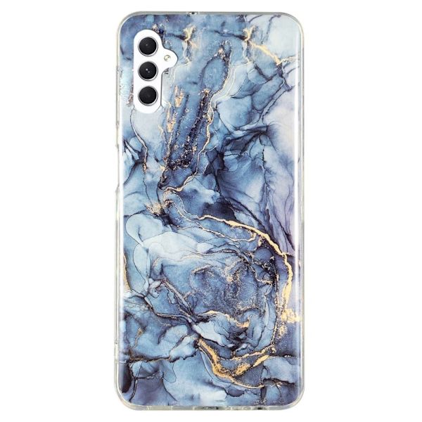 Marble Samsung Galaxy A24 4G Suojakotelo - Harmaa Silver grey