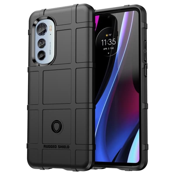 Rugged Shield Etui Motorola Moto Edge 2022 - Svart Black