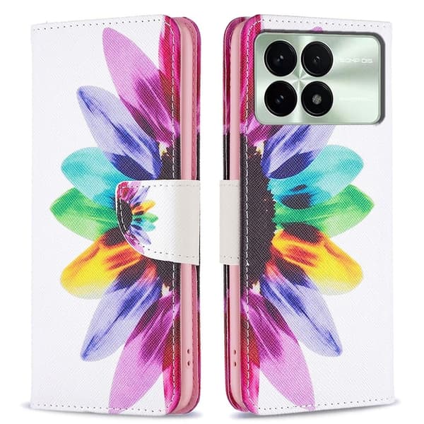 Wonderland Xiaomi Redmi K70E fodral -Solros multifärg