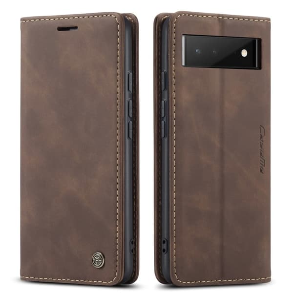 CaseMe vintage Google Pixel 6 fodral - Brun Brun