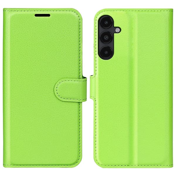 Classic Samsung Galaxy M14 Läppäkotelo - Vihreä Green
