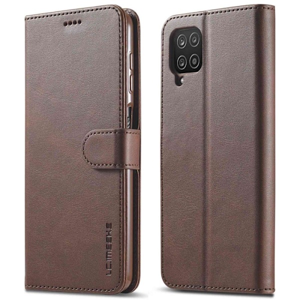 LC.Imeeke läder Samsung Galaxy M53 5G fodral - Brun Brun