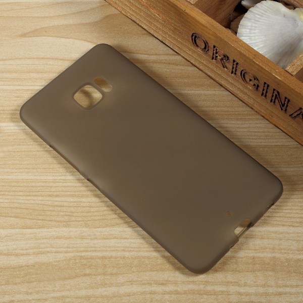 HTC U Ultra stilrent og holdbart silikonecover - Grå Silver grey