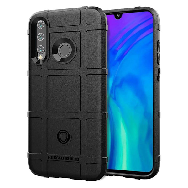 Rugged Shield cover - Honor 20 Lite – Sort Black