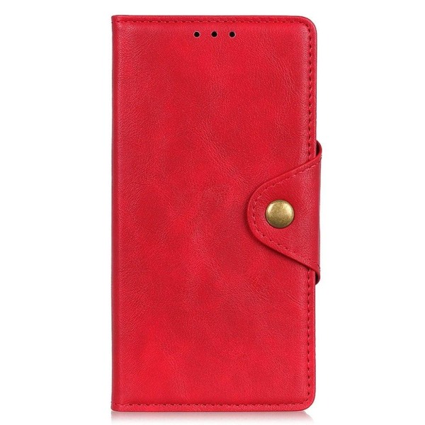 Alpha läder Samsung Galaxy Xcover 6 Pro fodral - Röd Röd