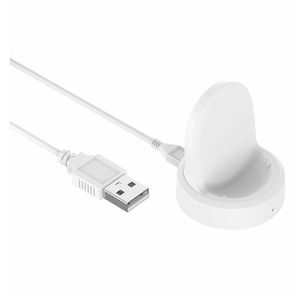 USB-laddningsdocka för Samsung Watch-enhet - Vit Vit