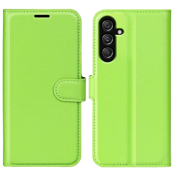 Klassisk Samsung Galaxy M34 Flip Etui - Grøn Green