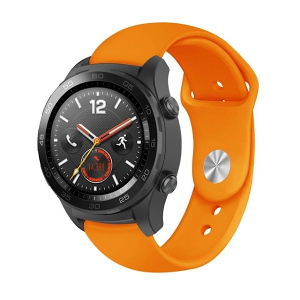 Huawei Watch GT / Magic elegant silicone watch band - Orange Orange