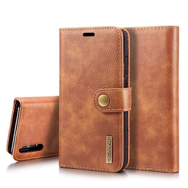 DG.MING Huawei P20 2-in-1 Wallet etui - Brun Brown