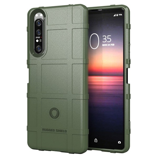 Rugged Shield Sony Xperia 1 II skal - Grön Grön